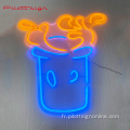 Vente directe LED Neon Sign avec effet flash